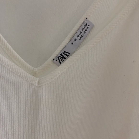 ZARA size S ribbed tank tops - Picture 7 of 8